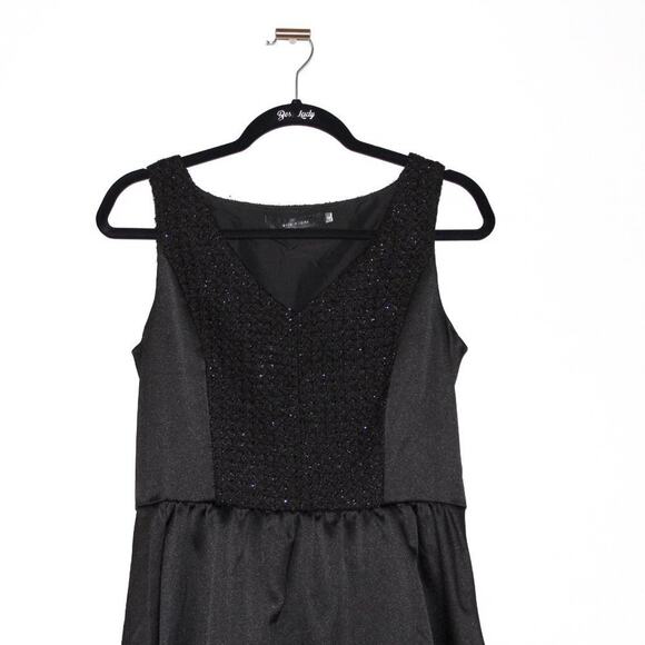 Eric and Lani Little Black Dress Mini Dress Size Large - Picture 2 of 3